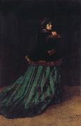 Claude Monet Camille or The Woman with a Green Dress china oil painting artist